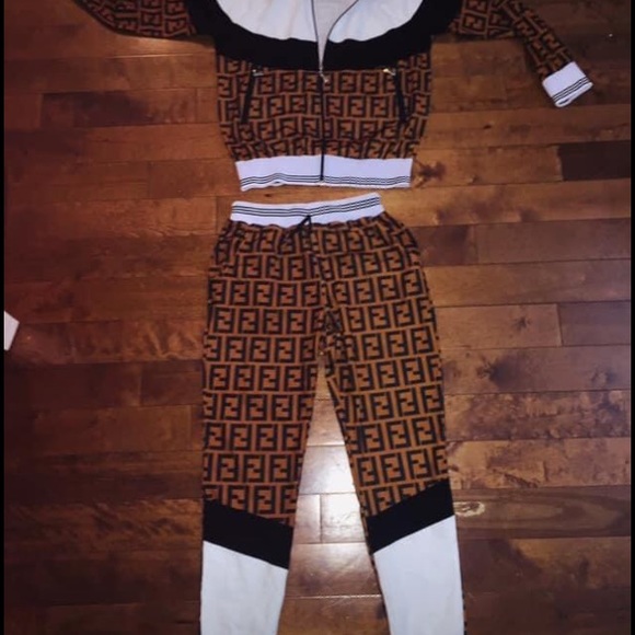 Ladies Track Suit Jacket and Pant Set - Picture 7 of 7